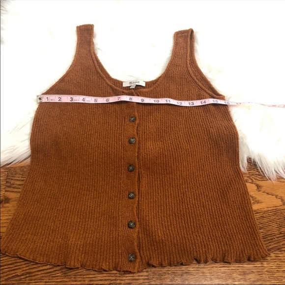 Madewell Button Sweater Tank - Picture 3 of 4